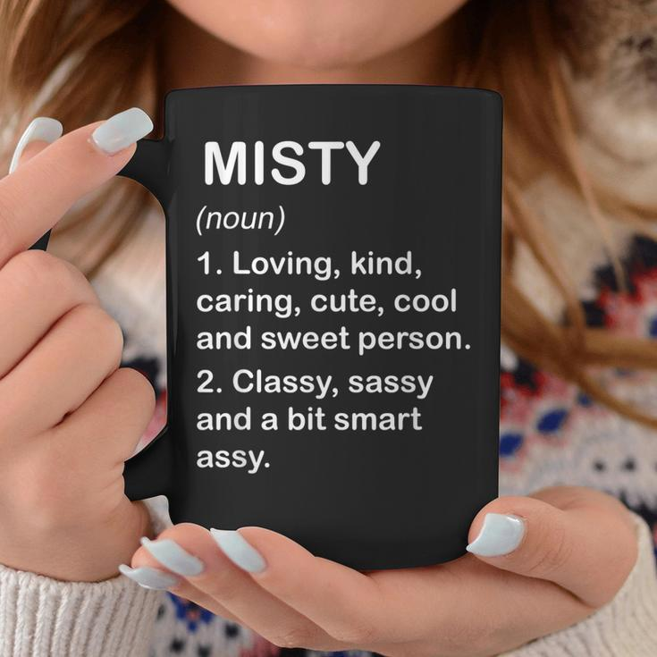 Misty Definition Personalized Custom Name Loving Kind Coffee Mug Funny Gifts