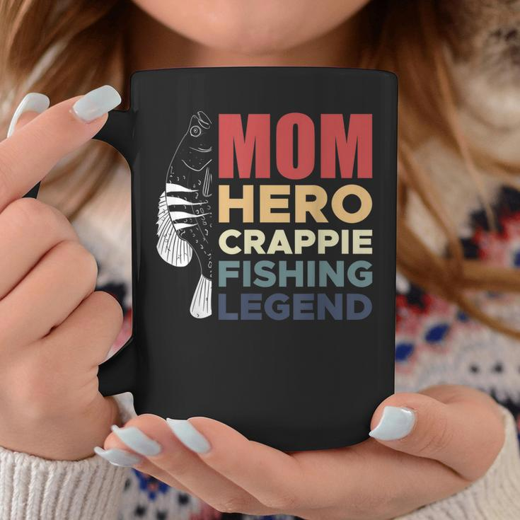 Mom Hero Crappie Fishing Legend Muttertag Tassen Lustige Geschenke