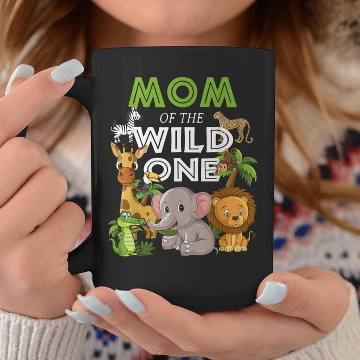 Mom Of The Wild One Zoo Birthday Safari Jungle Animal Coffee Mug Unique Gifts