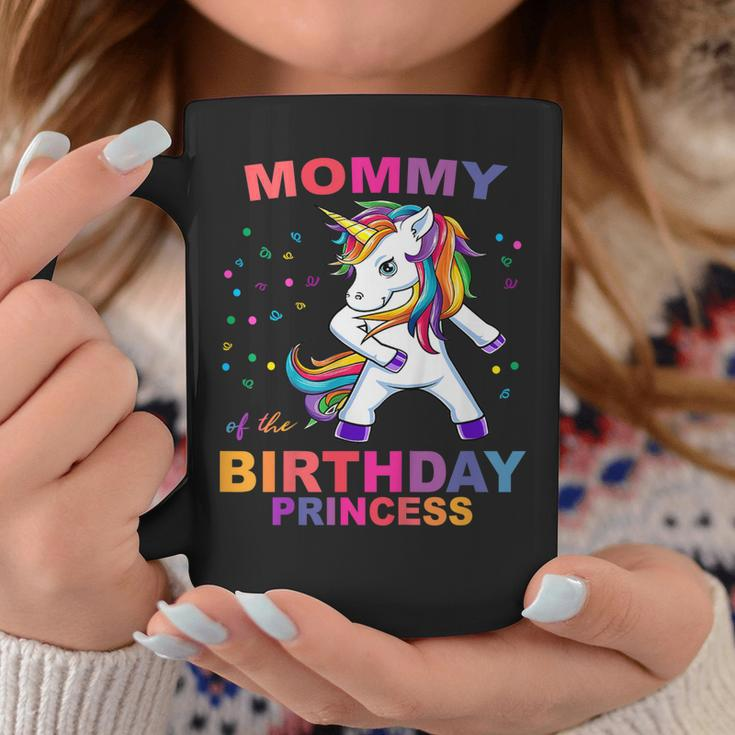 Mommy Of The Birthday Princess Unicorn GirlShirt Outfit Coffee Mug Unique Gifts