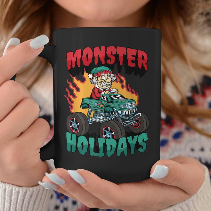 Monster Ferien Weihnachtsmann Elf Tassen Lustige Geschenke