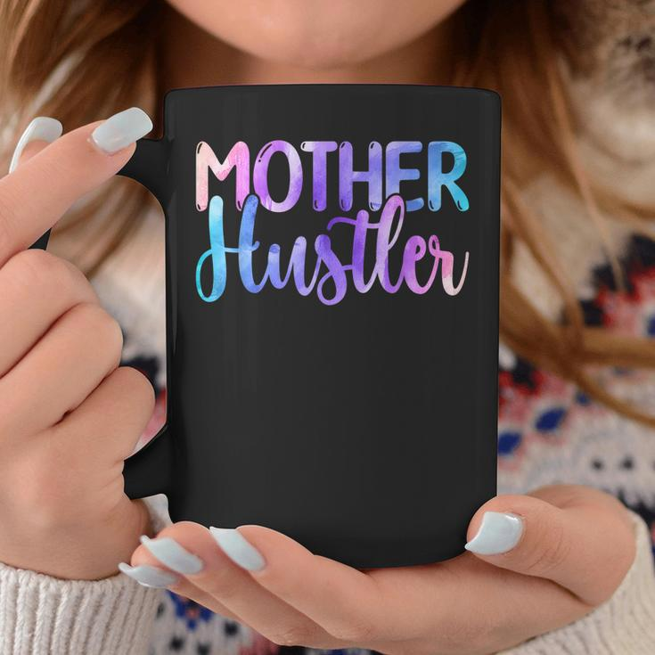 Mother Hustler - Entrepreneur Mom Mothers Day Watercolor Coffee Mug Unique Gifts