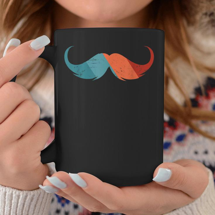 Mustache Retro Style Vintage Funny Mustache - Mustache Lover Coffee Mug Funny Gifts