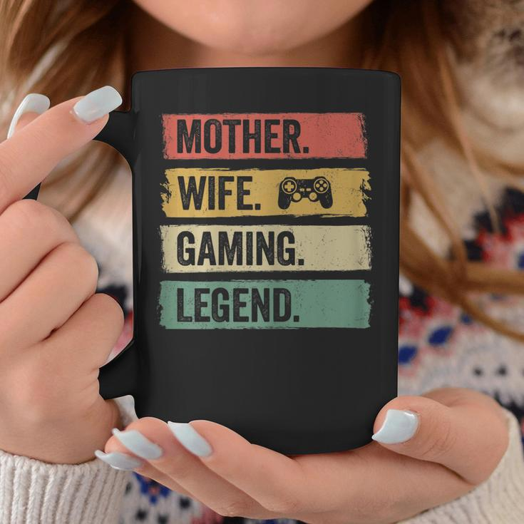 Mutter Video Gaming Legende Vintage Video Gamer Frau Mama Tassen Lustige Geschenke