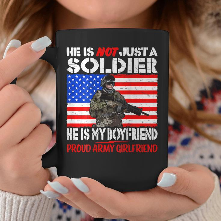 My Boyfriend My Soldier Proud Army Girlfriend Military Lover Coffee Mug Unique Gifts