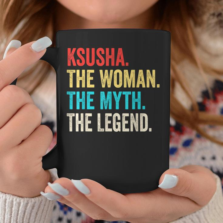 Name Ksusha Die Frau Der Mythos Und Die Legende Tassen Lustige Geschenke
