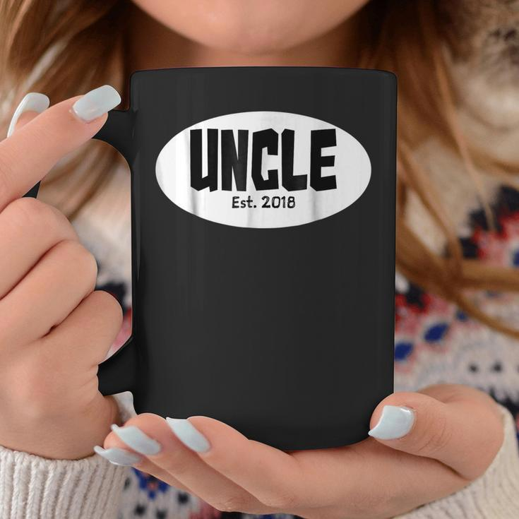 New Baby Christmas Gift For Uncle Est 2018 Coffee Mug Unique Gifts
