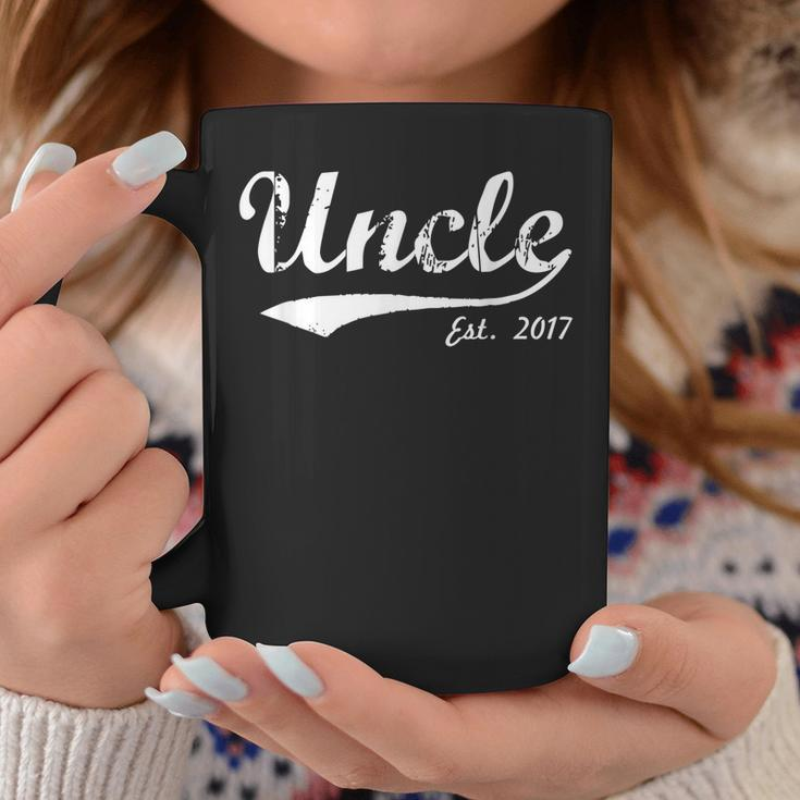 New Uncle Uncle Est 2017 Uncle To Be Coffee Mug Unique Gifts