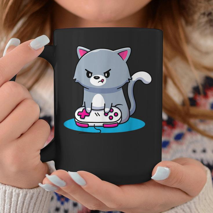 Niedliche Gaming Katze Video Game Computer Videogame Pc Tassen Lustige Geschenke