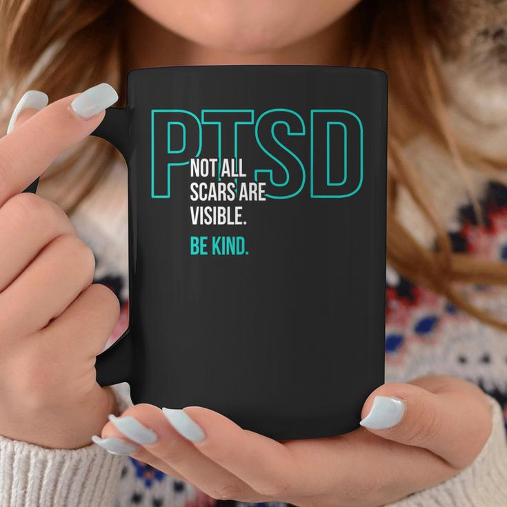 Not All Scars Are Visible Be Kind Ptsd Awareness Month Coffee Mug Unique Gifts