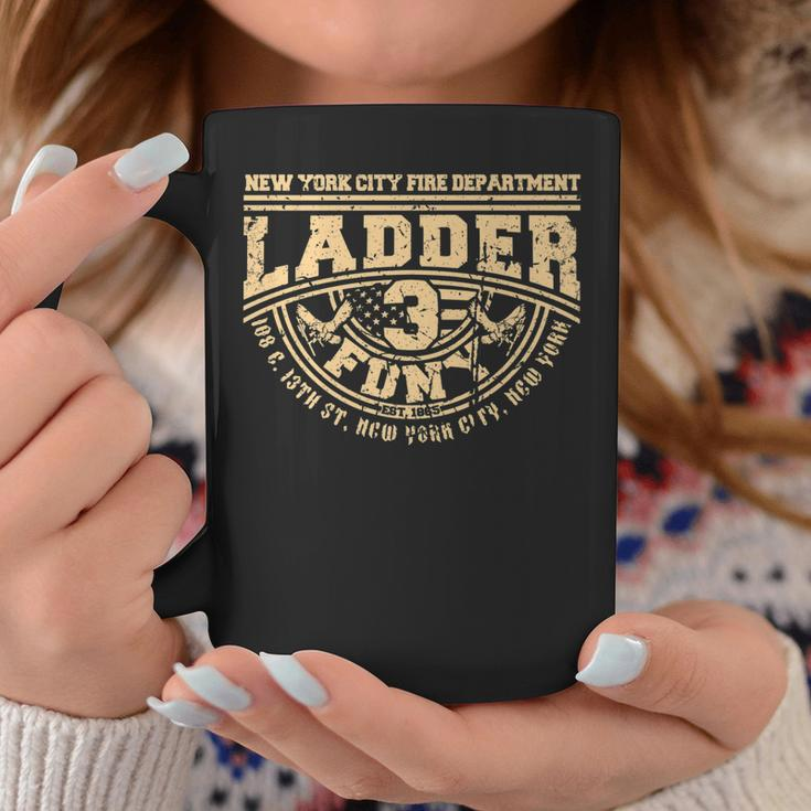Nyc Fire Department Station Ladder 3 New York Firefighter Us Coffee Mug Funny Gifts