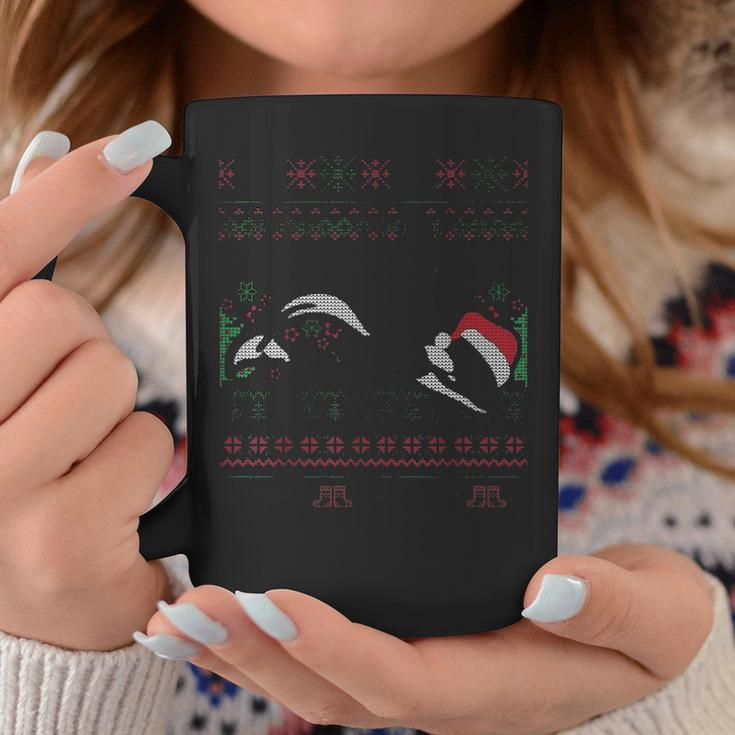 Ocean Santa Marine Orca Whale Ugly Christmas Coffee Mug Funny Gifts