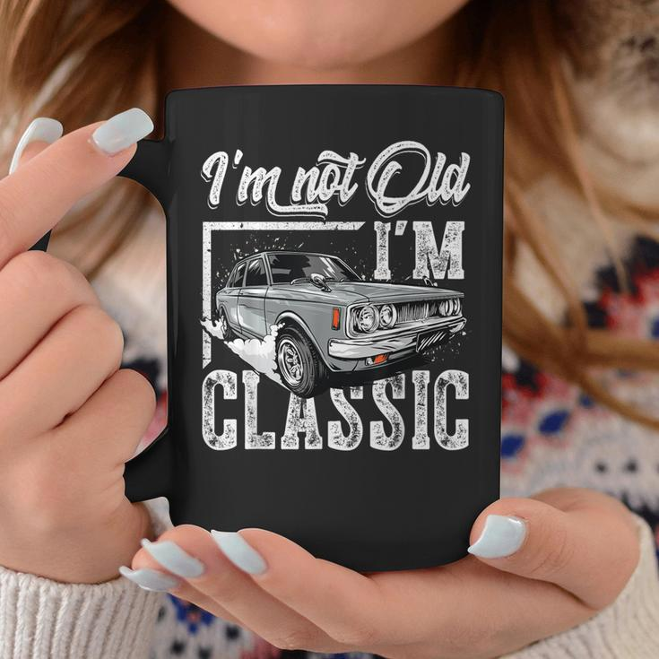 Old People Car Gifts Dad Mom Men Women Im Not Old Im Classic Coffee Mug Funny Gifts