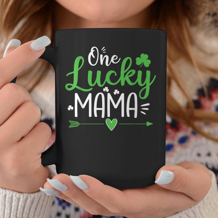 One Lucky Mama Shirt St Patricks Day Funny Mom Gift Coffee Mug Unique Gifts