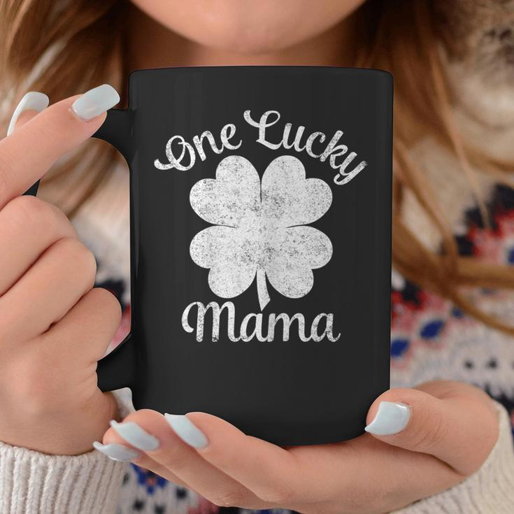 One Lucky Mama Shirt St Patricks Day Shirt For Women Moms Coffee Mug Unique Gifts