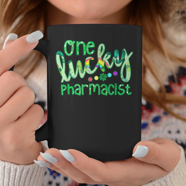 One Lucky Pharmacist Pharmacy Squad Lucky St Patricks Day Coffee Mug Personalized Gifts