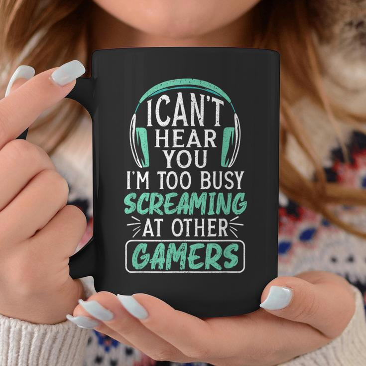 Optimierter Produkttitel: Ich Kann Dich Nicht Hören Tassen, Gamer Tee für Andere Spieler Lustige Geschenke