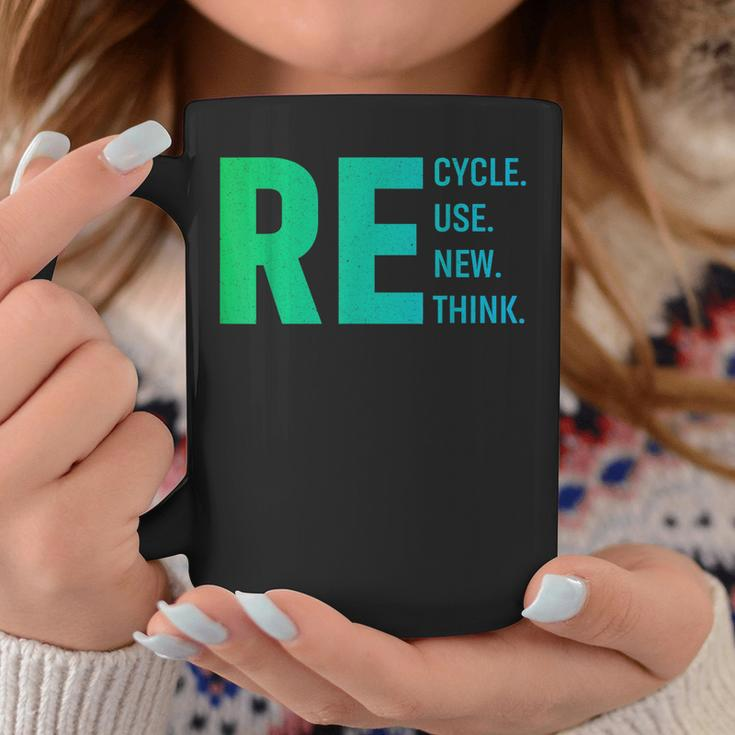 Our Recycle Reuse Renew Rethink Environmental Activism Coffee Mug Unique Gifts