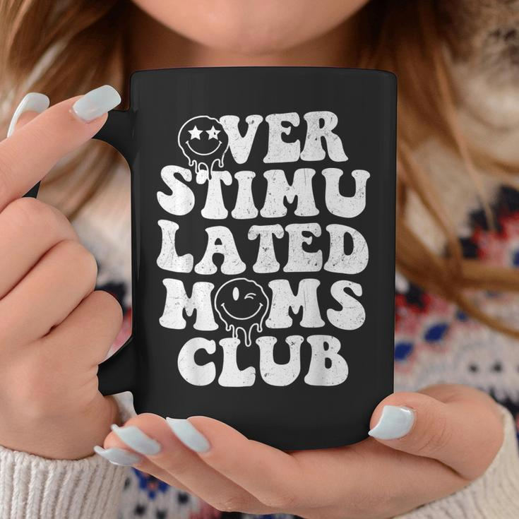 Overstimulated Moms Club Cool Moms Mama Mothers Sarcastic Coffee Mug Unique Gifts