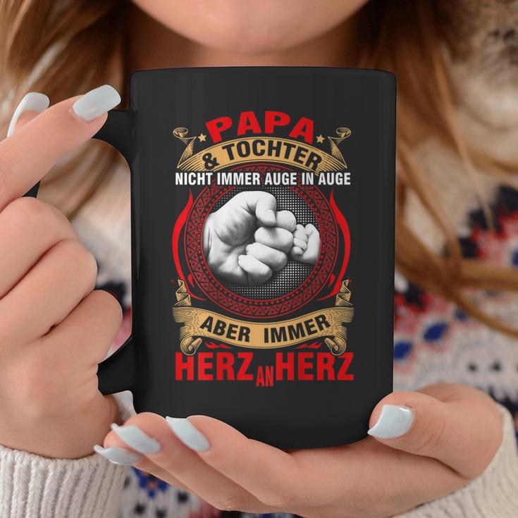 Papa Tochter Herz An Herz Lustiges Partnerlook Vatertag Tassen Lustige Geschenke