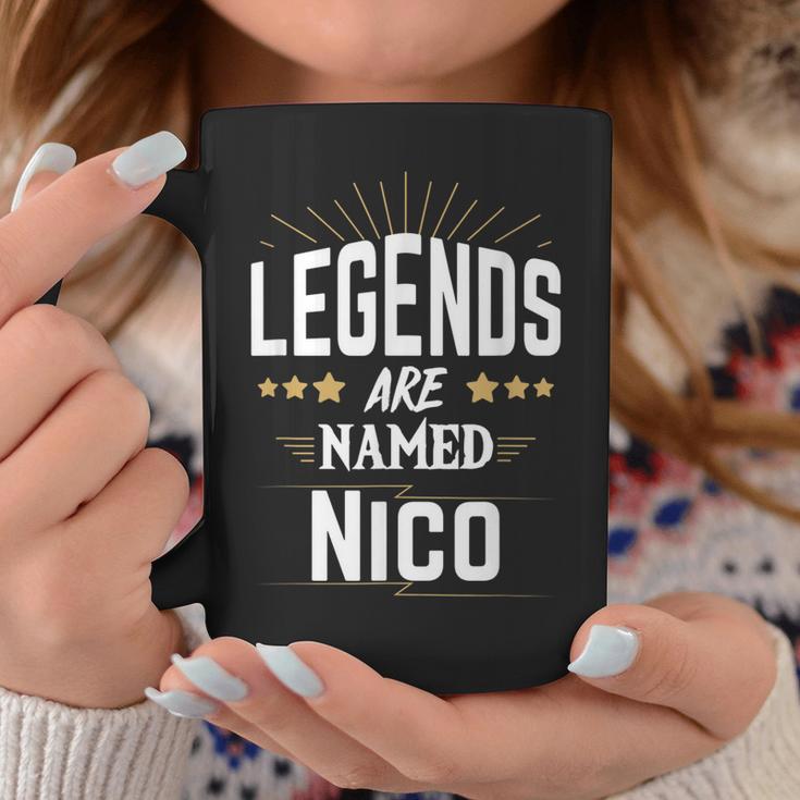 Personalisiertes Legends Named Nico Tassen, Ideales Präsent für Nico Lustige Geschenke