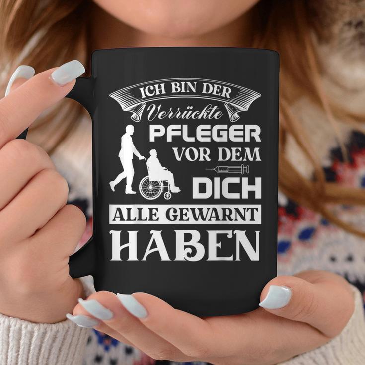 Pflegekraft Kasack Altenpfleger Ich Bin Der Verrückte Pflege Tassen Lustige Geschenke