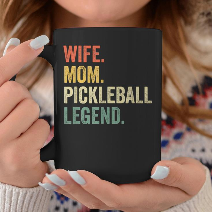 Pickleball Funny Wife Mom Legend Vintage Mothers Day Coffee Mug Funny Gifts