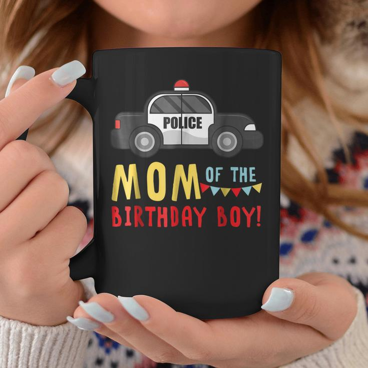 Police Car Mom Of The Birthday Boys Coffee Mug Unique Gifts
