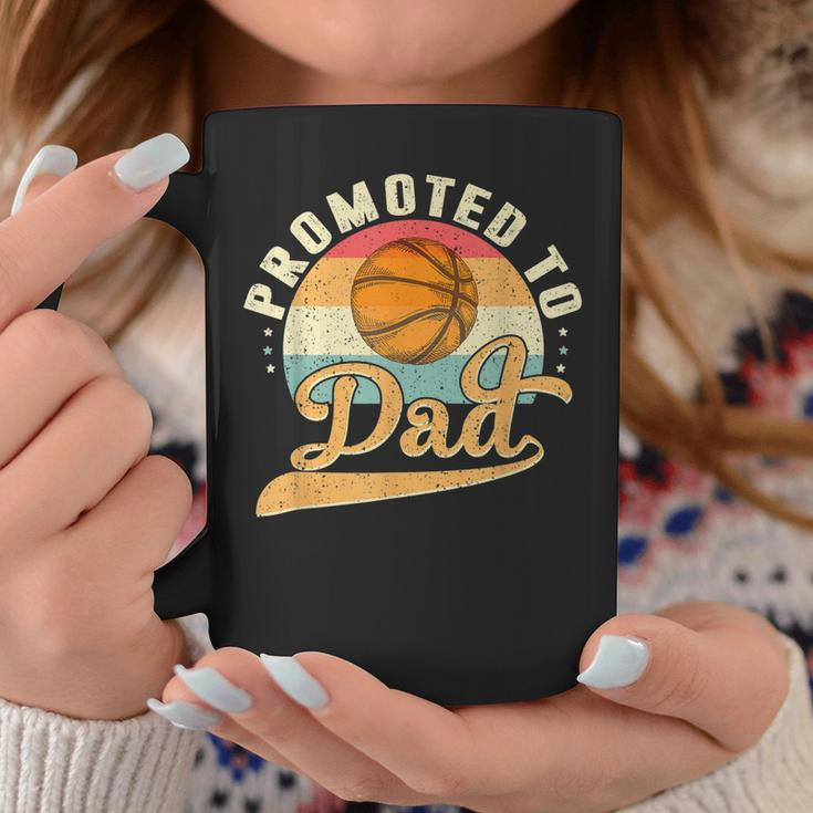 Promoted To Daddy Expecting Soon To Be Dad Father Basketball Coffee Mug Unique Gifts