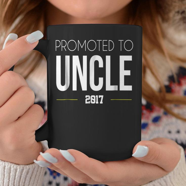 Promoted To Uncle 2017 | Great For New Uncles Coffee Mug Unique Gifts
