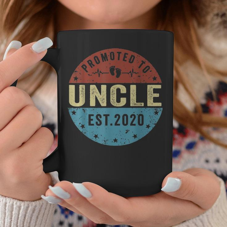 Promoted To Uncle Est 2021 Fathers Day Gifts Coffee Mug Funny Gifts