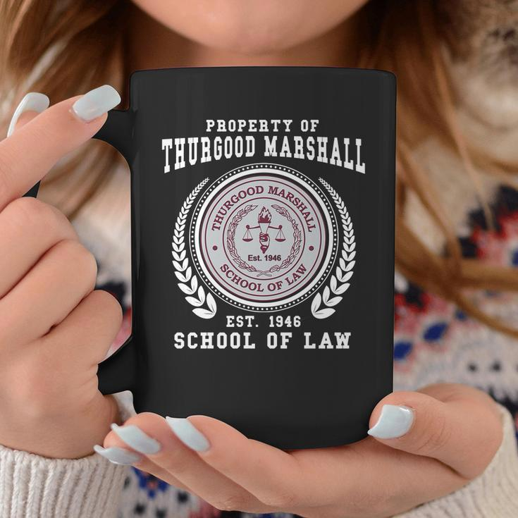 Property Of Thurgood Marshall Est 1946 School Of Law Coffee Mug Personalized Gifts