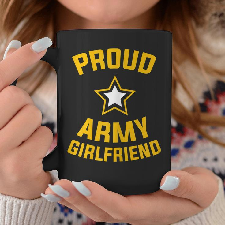 Proud Army Girlfriend Military Soldier Army Girlfriend Gift For Womens Coffee Mug Unique Gifts