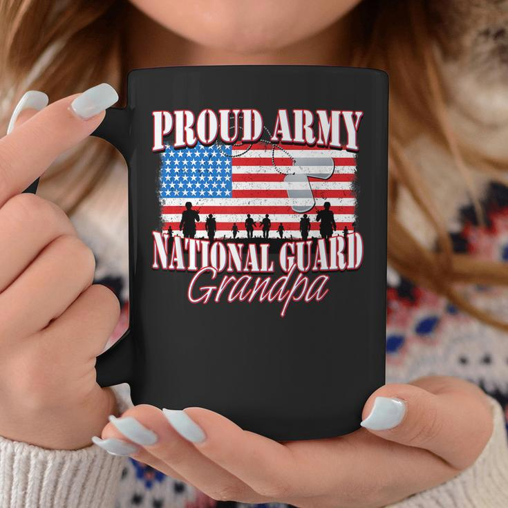 Proud Army National Guard Grandpa Grandparents Day Coffee Mug Funny Gifts