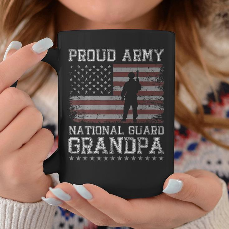 Proud Army National Guard Grandpa Us Military Gift Gift For Mens Coffee Mug Unique Gifts