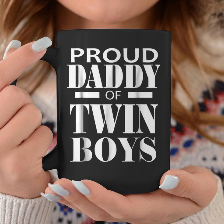 Proud Daddy Of Twin Boys Twins Dad Father Gift Coffee Mug Unique Gifts