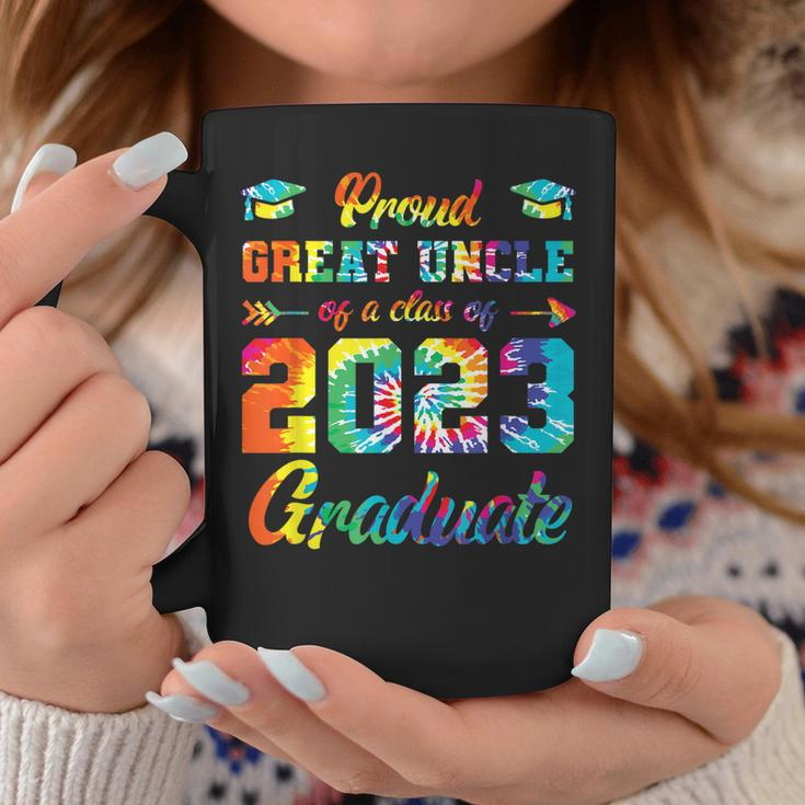 Proud Great Uncle Of A Class 2023 Graduate Senior 23 Tie Dye Coffee Mug Unique Gifts