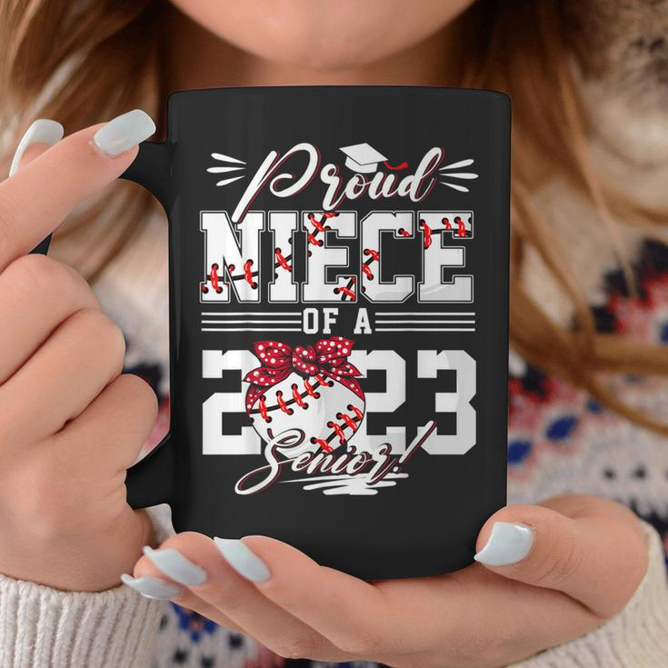Proud Niece Of A 2023 Senior Baseball Softball Graduate Coffee Mug Unique Gifts