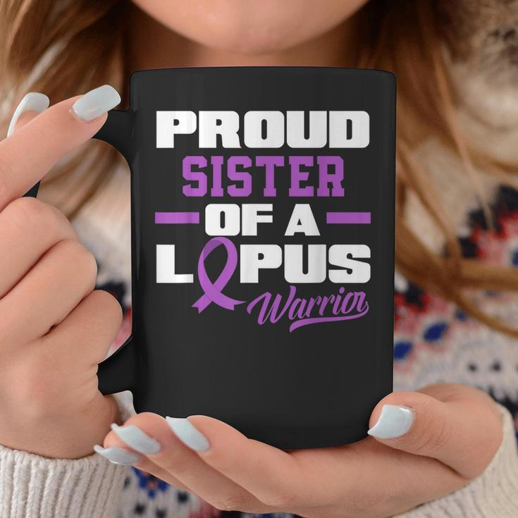 Proud Sister Of A Lupus Warrior Brother Lupus Awareness Coffee Mug Unique Gifts