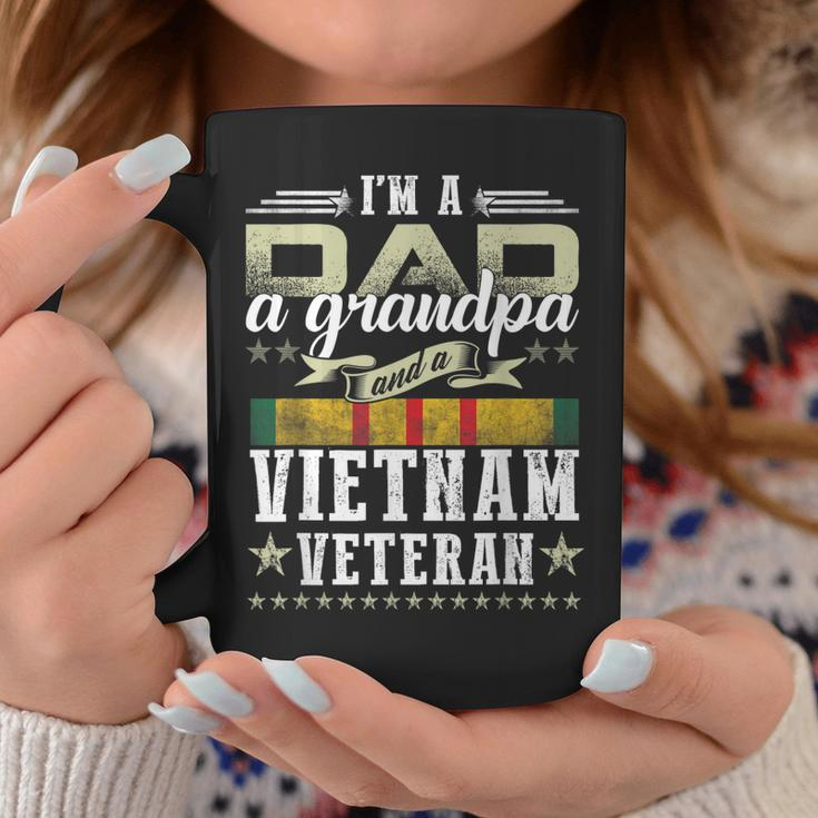 Proud Vietnam Veteran Flag & Military Veterans Day | Veteran Coffee Mug Funny Gifts