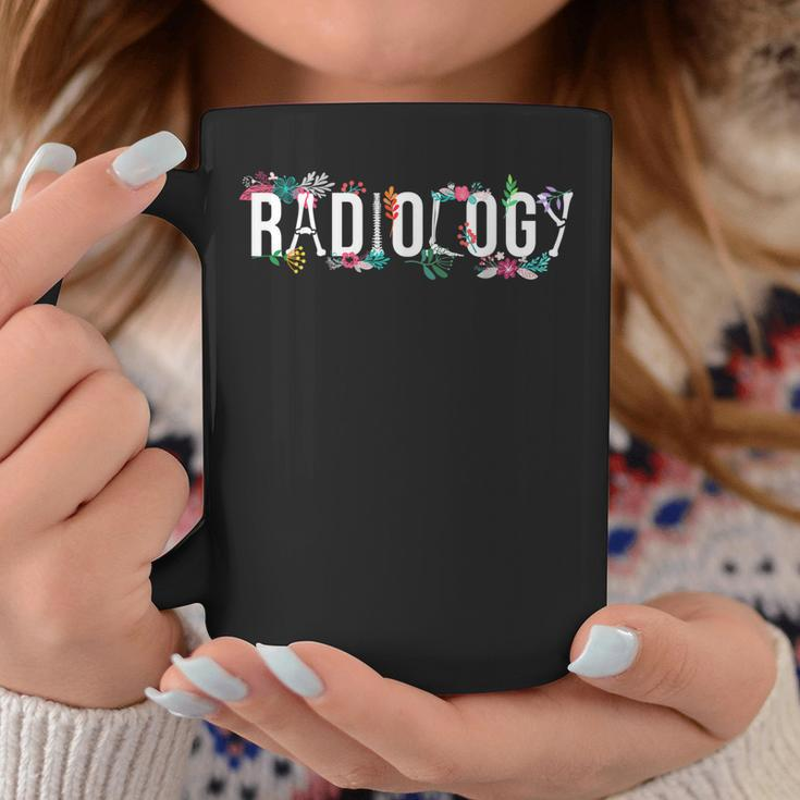 Radiology Technologist Flowers Rad Tech Coffee Mug Unique Gifts