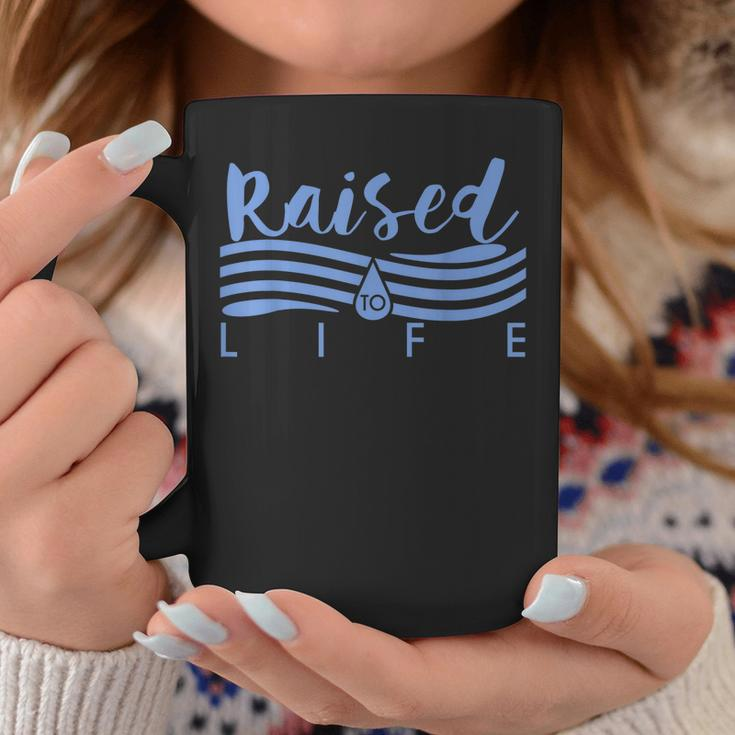 Raised To Life - Gift For Christian Water Baptism Coffee Mug Unique Gifts