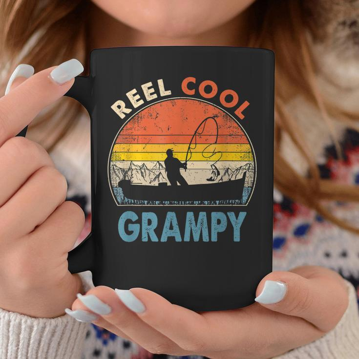 Reel Cool Grampy Fathers Day Gift For Fishing Dad Coffee Mug Unique Gifts