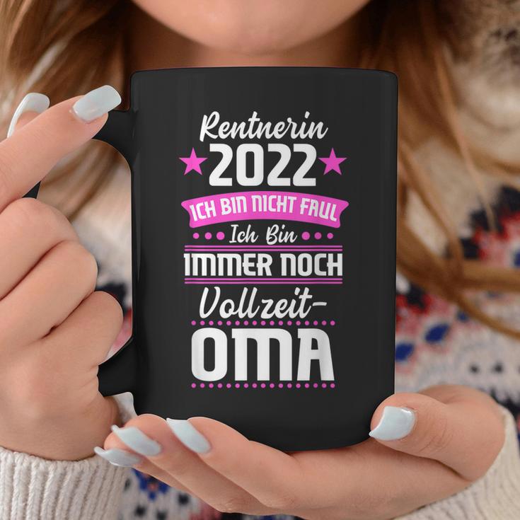 Rentnerin 2022 Vollzeit-Oma Rentnerin 2022 Oma Tassen Lustige Geschenke