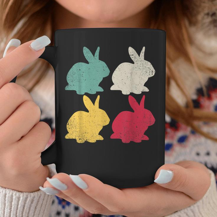 Retro Easter Bunny Rabbit Vintage Men Dad Kids Women Gift V2 Coffee Mug Funny Gifts