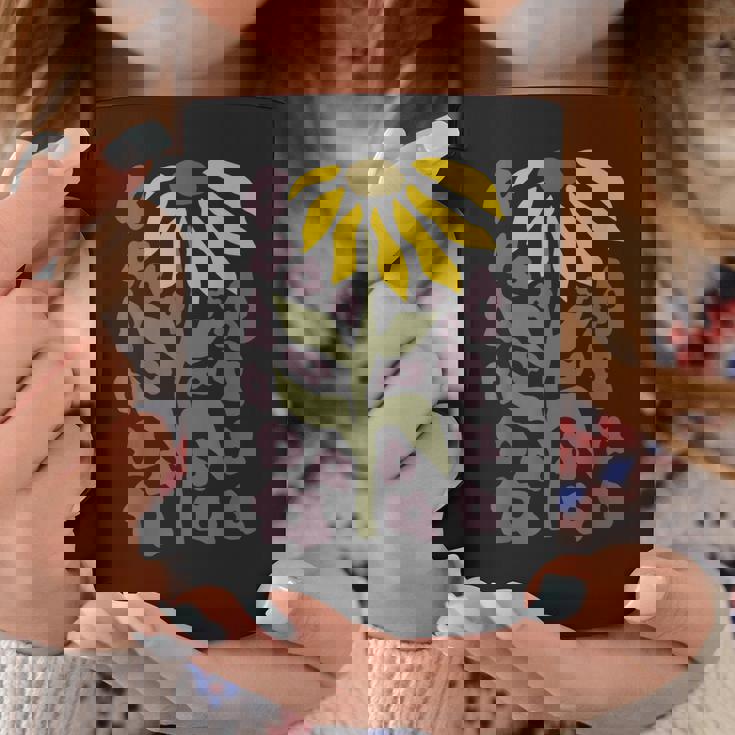 Retro Sunflower Graphic Flower Lover Gardening Coffee Mug Unique Gifts