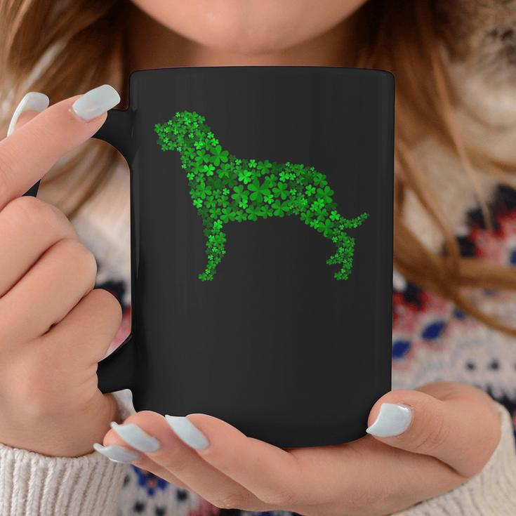 Rottweiler Dog Shamrock Leaf St Patrick Day Coffee Mug Funny Gifts