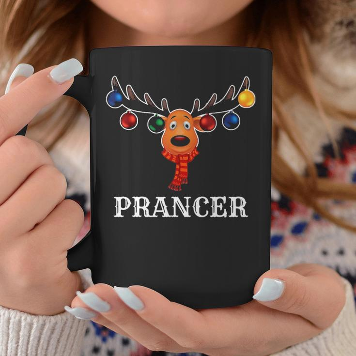 Santa Reindeer Prancer Xmas Group Costume Coffee Mug Funny Gifts