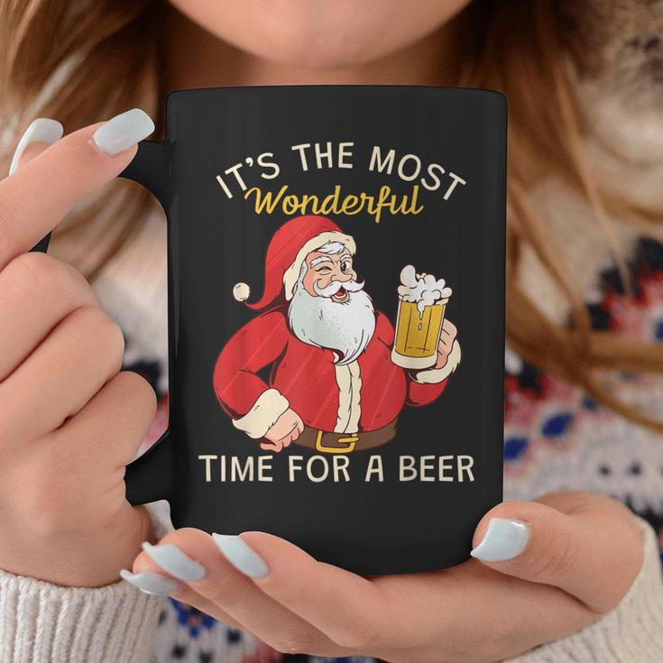Santa Wonderful Times Für Ein Bier Tassen Lustige Geschenke