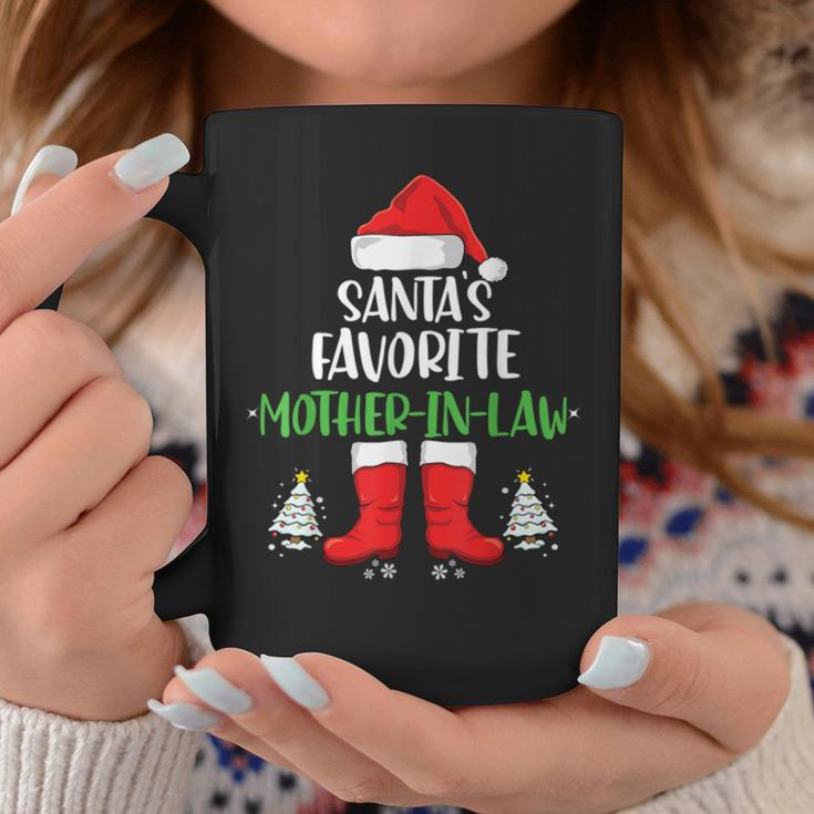 Santa’S Favorite Mother In Law Family Matching ChristmasCoffee Mug Unique Gifts
